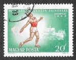Sellos de Europa - Hungr�a -  1787 - VIII Campeonato de Europa de Atletismo