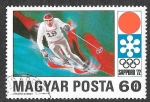 Stamps Hungary -  2115 - JJOO de Invierno Saporo