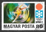 Stamps Hungary -  2116 - JJOO de Invierno Saporo