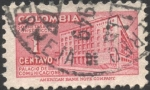 Stamps America - Colombia -  Sobretasa para construcción. Palacio de Comunicaciones.