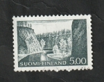 Sellos de Europa - Finlandia -  549 - Garganta de Avennonjoki, en Kunsamo