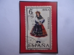 Stamps Spain -  Ed:Es 1771 - Costumbres Regionales- Ciudad del Avila - Trajes Típicos de la Región.