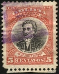 Stamps Bolivia -  Centenario del comienzo de la guerra por la independencia. PEDRO DOMINGO MURILLO.