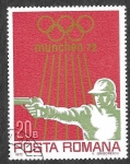 Stamps Romania -  2342 - XX JJOO de Munich
