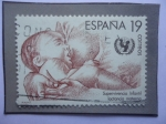 Sellos de Europa - Espa�a -  Unicef (United Nations International Children´s Emergency Fund)-Supervivencia Infantil-Lactancia Mat