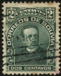 Stamps Bolivia -  General Elidoro Camacho.