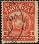 Stamps Bolivia -  Escudo de Bolivia.