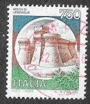 Sellos de Europa - Italia -  1659 - Fortificación Rocca di Urbisaglia