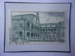 Stamps Spain -  Ed: 1688-Monasterio de Yuste-(Monasterio y casa palacio de San Jerónimo de Yuste-Aqúi se alojó y mur