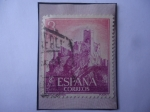 Stamps Spain -  Ed.Es 1745 - Castillo de Almansa - Albacete - Serie: Castillos-1966