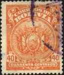 Sellos de America - Bolivia -  Escudo de Bolivia.