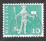 Stamps Switzerland -  383 - Mensajero