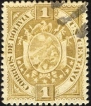 Stamps America - Bolivia -  Escudo de Bolivia.