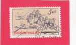 Stamps Czechoslovakia -  carruaje
