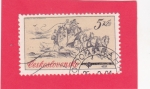 Stamps : Europe : Czechoslovakia :  carruaje