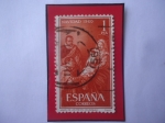 Stamps Spain -  Ed:Es1325- Adoración de los Reyes-Oleo del pintor Español Diego Velázquez - Serie:Pinturas.