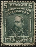 Stamps Bolivia -  Presidente Narciso Campero Leyes.