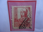 Stamps Spain -  Ed:Es 823-Queen Isabel la Católica-Con la Inscripción 