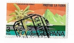 Sellos de Europa - Espaa -   Protege la flora (intercambio)