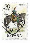 Stamps Spain -  Edifil 2385. Capitán de artillería. Secciones montadas