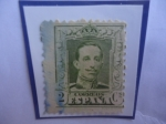 Stamps Spain -  Ed:Es 310A - King Alfonso XIII- 1922- Retrato de Frente