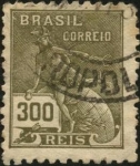 Stamps Brazil -  Mercurio.