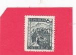 Stamps Austria -  castillo