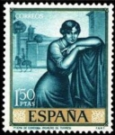 Stamps Spain -  1662