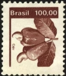 Stamps Brazil -  Caju.