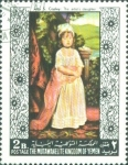 Stamps Yemen -  Pinturas de maestros estadounidenses y europeos, 