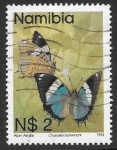 Sellos del Mundo : Africa : Namibia : mariposas