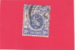 Stamps Hong Kong -  Eduardo VII