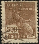 Stamps : America : Brazil :  Mercurio.