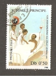 Sellos de Africa - Santo Tom� y Principe -  INTERCAMBIO