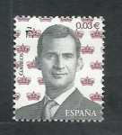 Stamps Spain -  Felipe  VI