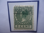 Stamps Netherlands -  Queen Wilhelmine (1889-1962)- Reina Guillermina de los Países Bajos-Serie:Queen Wilhelmine,1930-Type