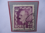 Stamps Norway -  King Haakon VII de Noruega (1872-1957) - (Rey de Noruega, desde 1905 hasta 1957)