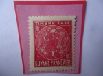 Sellos de Europa - Francia -  Guayana Francesa - Timbre Taxe - Serie: Postage Due-Stamps 1947