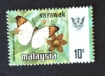 Sellos del Mundo : Asia : Malasia : Mariposas