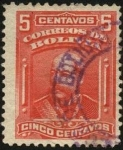 Stamps : America : Bolivia :  Presidente Narciso Campero Leyes.