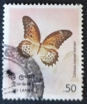 Sellos del Mundo : Asia : Sri_Lanka : Mariposas