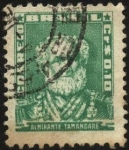 Stamps : America : Brazil :  ALMIRANTE TAMANDARÉ.