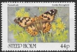 Stamps United Kingdom -  Cenicientas-Steep Holm