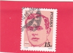 Stamps Poland -  Marian Buczek (1896-1939)Activistas de los Trabajadores) Mi:PL