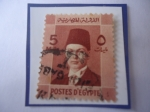 Stamps Egypt -  King Farouk de Egipto y de Sudan (1920-1965) - Serie: Realeza Egipcia.
