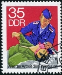 Stamps : Europe : Germany :  Bomberos