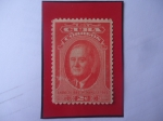 Stamps Cuba -  Franklin Delano Roosevelt (182-1945) - Serie: 2° Día de la muerte de Roosevelt.