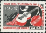 Stamps Chile -  Año del Turismo de las Americas