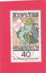 Stamps : Europe : Germany :  Hans Jacob Christoff von Grimmelshausen, escritor
