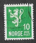Sellos de Europa - Noruega -  100 - León Rampante